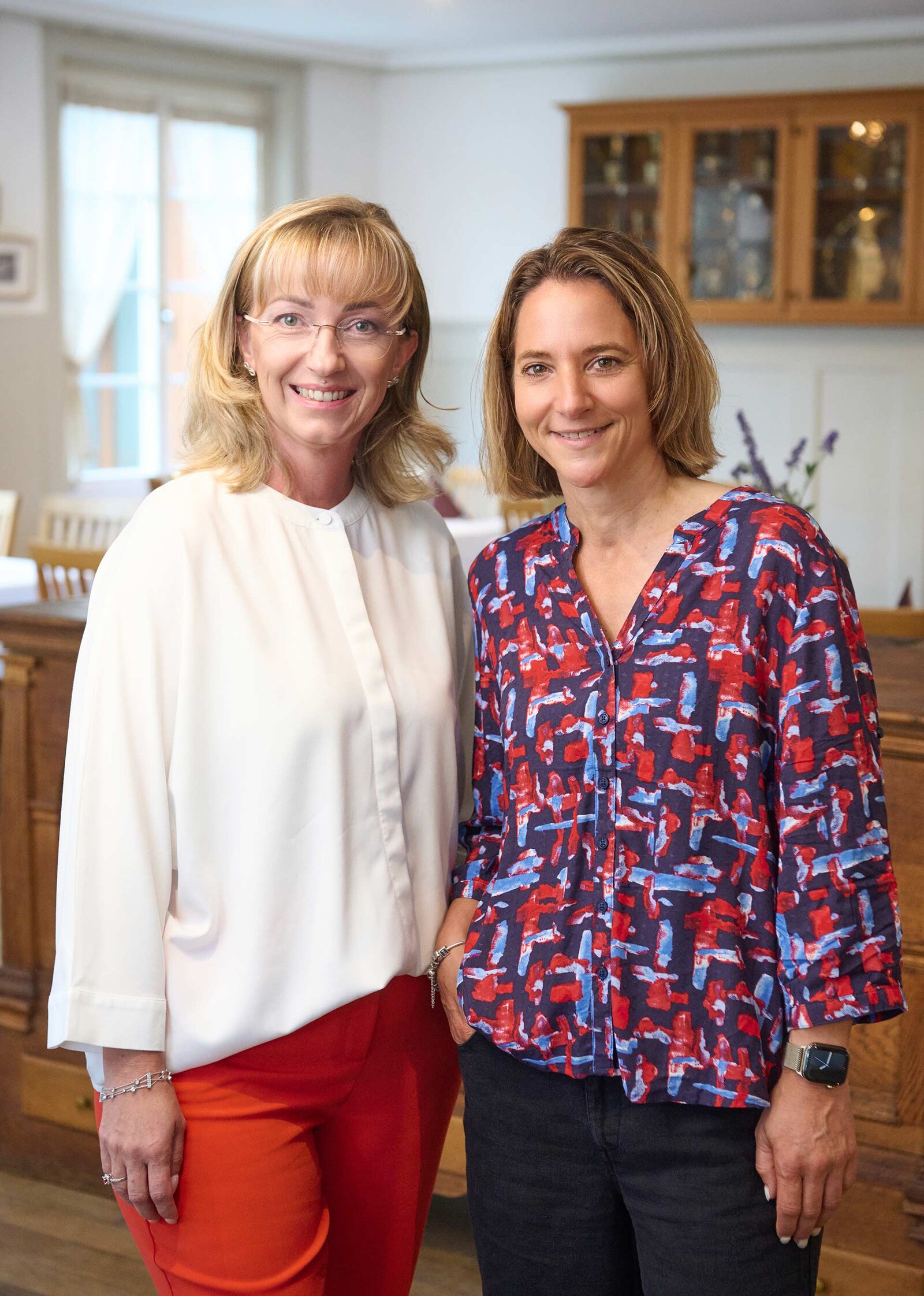 Bären Gastgeberinnen Ljiljana Calusić und Stefanie Notz